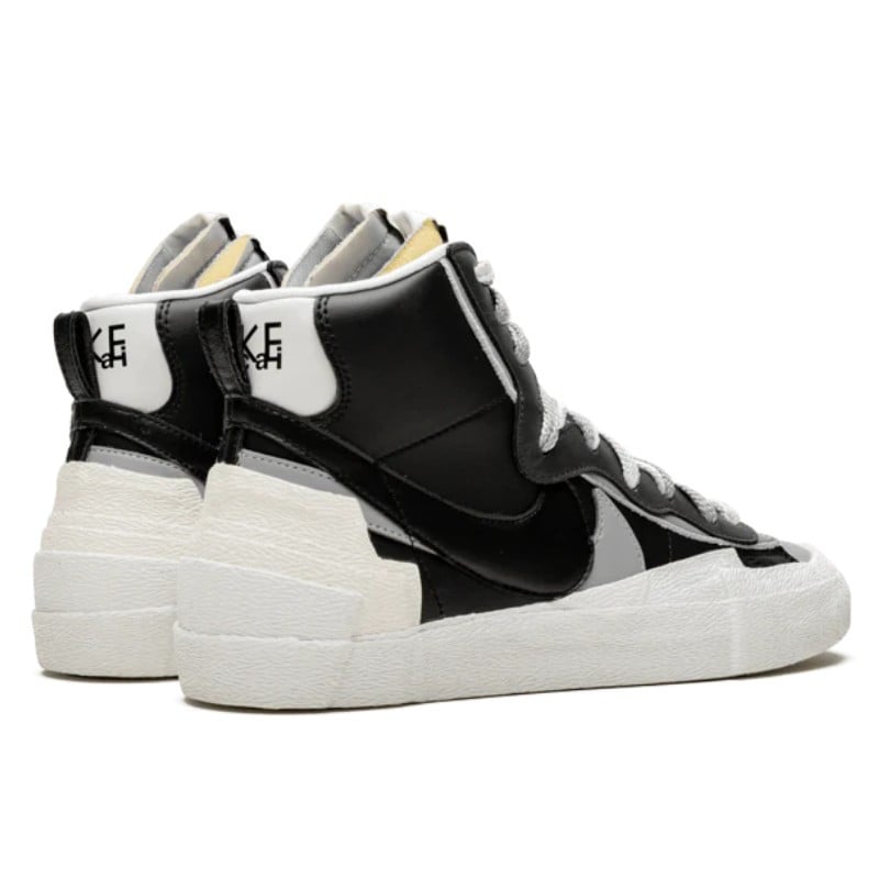 Nike Blazer Mid Sacai Black Grey - BV0072-002