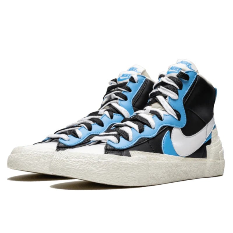 Nike Blazer Mid Sacai White Black Legend Blue - BV0072-001