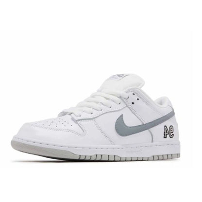 Nike SB Dunk Low Supreme 94 White Metallic Silver - HQ8487-100