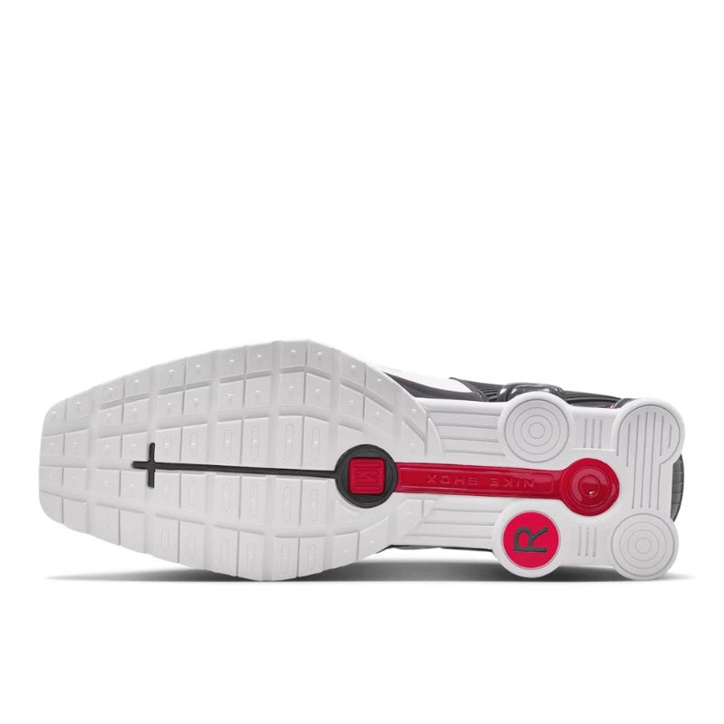 Nike Shox MR4 Mule Martine Rose Metallic Platinum Varsity Red - IM5420-100