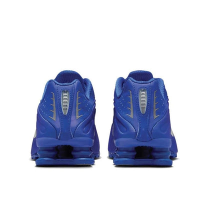 Nike Shox R4 Racer Blue Metallic Silver - HJ7303-445 / BQ4000-002