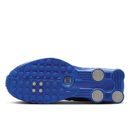 Nike Shox R4 Racer Blue Metallic Silver - HJ7303-445 / BQ4000-002