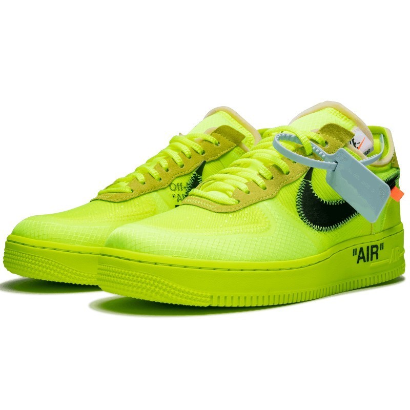 Nike Air Force 1 Low Off-White Volt - AO4606-700