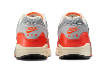 Nike Air Max 1 Patta Waves Hyper Crimson Pure Platinum (With Bracelet)