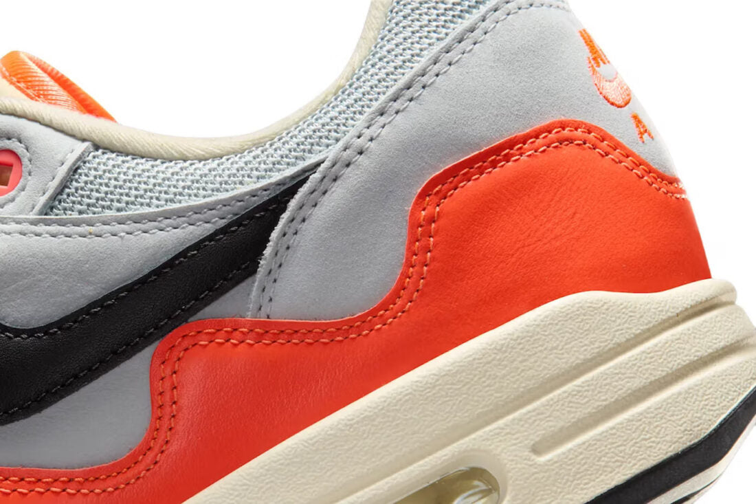 Nike Air Max 1 Patta Waves Hyper Crimson Pure Platinum (With Bracelet)