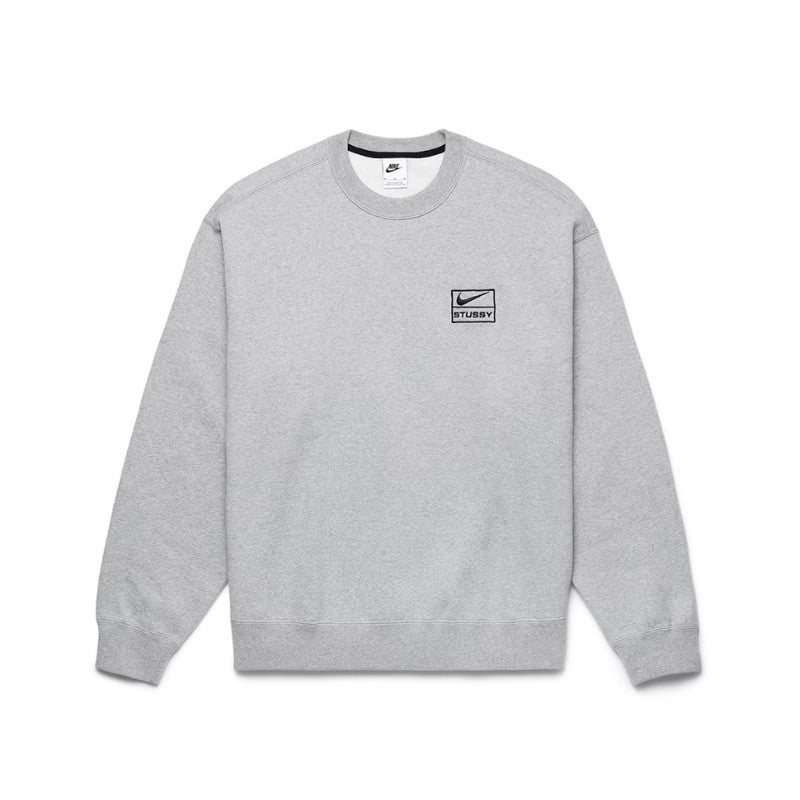 Nike Nike x Stussy Crew Fleece Grey - DO9337-063