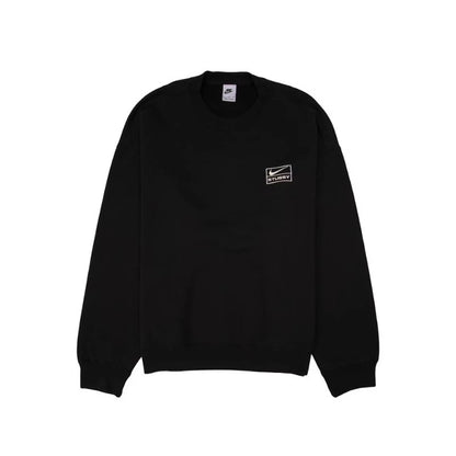 Nike Nike x Stussy Wash Crew Fleece Black - DO5310-010