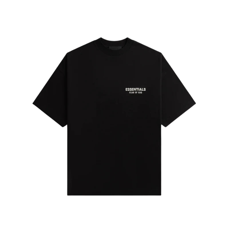 Fear Of God Fear of God Essentials Jersey Crewneck T-Shirt Black - 125HO244360F
