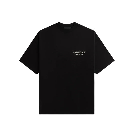 Fear Of God Fear of God Essentials Jersey Crewneck T-Shirt Black - 125HO244360F