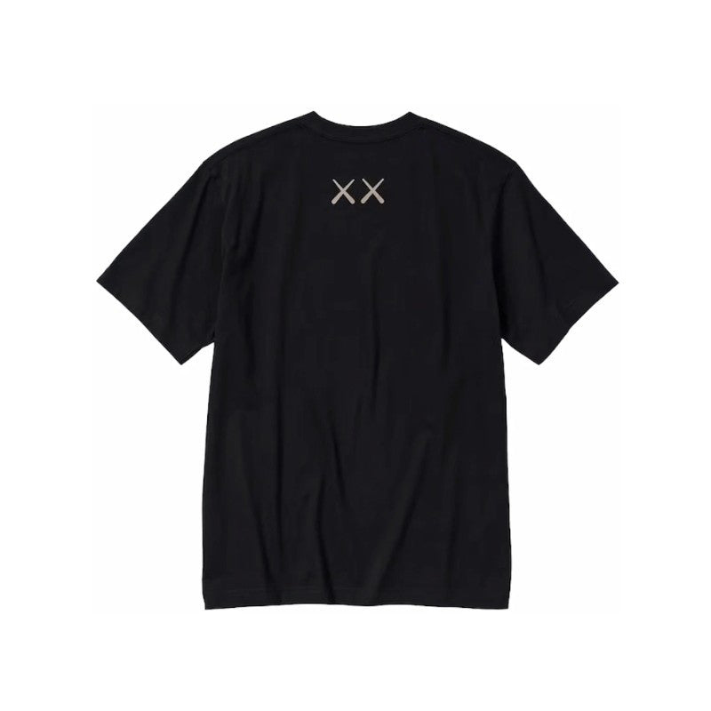 Uniqlo Uniqlo T-Shirt KAWS Black Graphic - 467775
