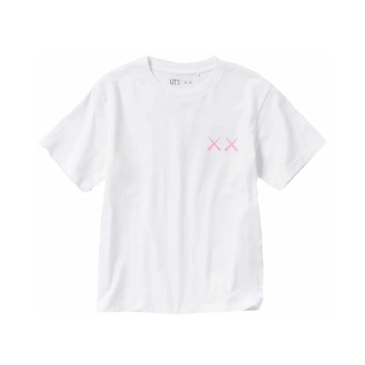 Uniqlo Uniqlo T-Shirt KAWS Pink Graphic - 467774
