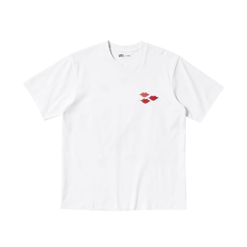 KAWS KAWS x Uniqlo Warhol UT Graphic 476350 T-shirt White - 476350
