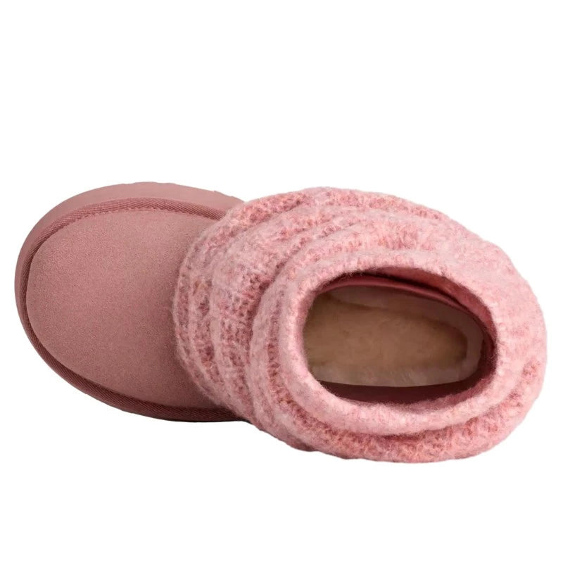 UGG Classic Mini Dipper Legwarmer Boot Pink Dawn - 1178990-PDW