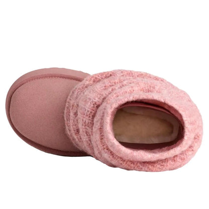 UGG Classic Mini Dipper Legwarmer Boot Pink Dawn - 1178990-PDW