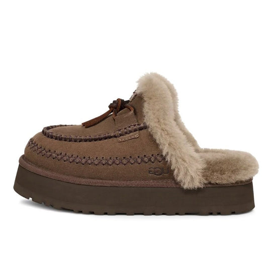 UGG Disquette Alpine Slipper Hickory - 1158260-HCK