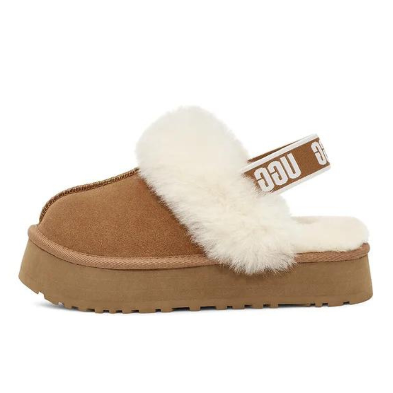 UGG Funkette Slipper Chestnut - 1113474-CHE