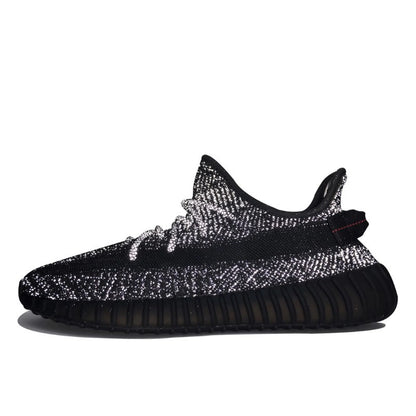 Adidas Yeezy Boost 350 V2 Static Black (Reflective) - FU9007