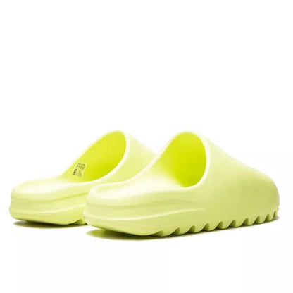 Adidas Yeezy Slide Glow Green (Restock Pair 2022) - HQ6447